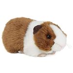 Living Nature Soft Toy - Plush Pet Guinea Pig with Sound, One Supplied (20cm), Brown