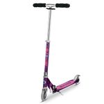 Micro Scooters | Micro Sprite Classic Children's Scooter | Handlebar Adjustable | Foldable | 5-12yrs | Boys & Girls | Purple Stripe