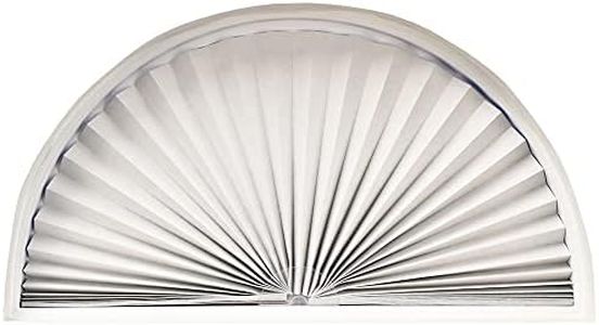 Original Arch Light Blocking Fabric Shade, White, 72” x 36”