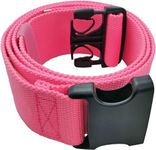 LAMBOX Walking Transfer Gait Belt 60 inch with Quick Release Buckle for Seniors, Nurses, Caregivers or Therapist (Pink)