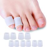 Sumiwish 10 Pack Toe Sleeves, Pinky Toe Protectors for Corns, Blister, Callus Protect, Little Toe Protector to Reduct Friction from Shoes