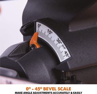 Evolution Sliding Mitre Saw – R210SMS+ Compact, Multi-Material Cutting