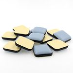 Lifeswonderful - PTFE Teflon Furniture Glides - Square - Self Adhesive Sliders - Various Sizes Available (25mm, Qty 4)