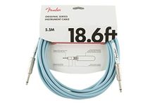 Fender Original Series Straight to Straight Instrument Connector Cables,Blue