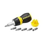 STANLEY 066358 Multi-Bit Stubby Screwdriver