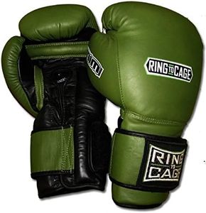 50oz Deluxe MiM-Foam Sparring Gloves - Safety Strap for Muay Thai, MMA, Kickboxing, Boxing (50oz)