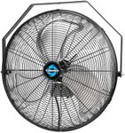 Tornado - 20 Inch High Velocity Industrial Wall Fan - 4750 CFM - 3 Speed - 6 FT Cord - Industrial, Commercial, Residential Use - UL Safety Listed