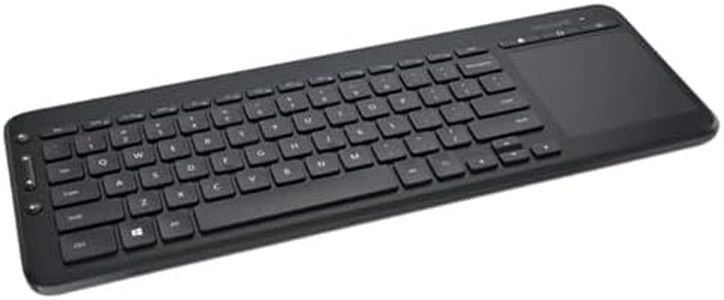 Microsoft All-in-One Media Keyboard with Integrated Track Pad - Monotone