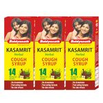 Baidyanath Kasamrit - Herbal Cough Syrup - 100 ml (Pack of 3)