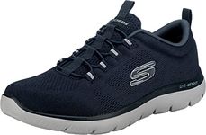 Skechers Women's Men's Summits Louvin Loafer, Navy, 9 UK