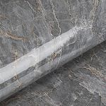 Livelynine 15.8X394 Modern Marble Wallpaper Peel and Stick Countertops for Kitchen Counter Top Covers Marble Contact Paper Waterproof for Bathroom Sink Cabinets Vanity Table Desk Top Sticky Laminant