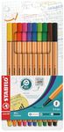 STABILO Point 88 Fineliner Set - Pack of 10 (Multicolour)