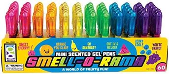 Raymond Geddes Smell-O-Rama Mini Scented Gel Pens (Pack of 60)