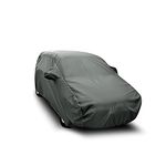 CREEPERS Fully Waterproof Car Body Cover with Mirror Pockets for New Maruti Suzuki Swift Wagon R ZXI AMT 1.2(Grey)