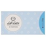 Lil-Lets Non-Applicator Lite Tampons, 1 Pack of 16, Light Flow