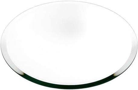 Plymor Round 5mm Beveled Glass Mirror, 12 inch x 12 inch