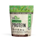 Sprouted Protein, Chocolate Flavour, 500g | Vegan, plant-based, organic, gluten-free