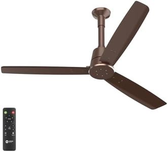 Orient Electric Newly Launched 1200 mm Proton BLDC | BLDC energy saving ceiling fan with Remote |BEE 5-star rated | Saves up to 50% on electricity bills | 3 year warranty by Orient | Truffle Brown
