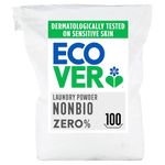 Ecover Zero Non-Bio Laundry Detergent Powder, for Sensitive Skin, Laundry Washing Detergent for Baby Laundry, 1 x 100 Washes, 1 x 7.5KG