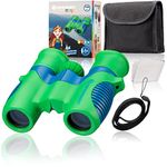 Bresser Junior Children Binoculars 6x21 - Green/Blue