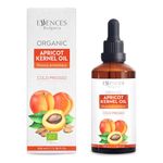 Essences Bulgaria Organic Apricot Kernel Oil 100ml | 100% Natural Cold-Pressed Oil | Therapeutic Quality | Family Owned Farm | Massage Base Oil | Natural Moisturizer | Ideal Carrier Oil