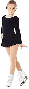 Mondor Figure Skating Examination Dress 2850 (Black, 6X-7)