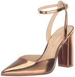 Jessica Simpson Women's Nazela Pointed Toe Pump, Bronze, 5.5 UK