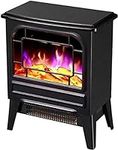Electric 3D Fireplace with Flame Ef