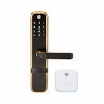 Yale Zuri Smart Door Lock | Fingerprint, PIN, RFID & Manual Key | Bluetooth Enabled | Includes Wi-Fi Bridge | Smart Digital Lock for Home | 3 Year Warranty | Antique Bronze