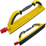 Toromp 2-3/4" x 15-3/4" Dust Free Longboard Hand Sanding File Block Adjustable Radius Flex with Hook & Loop Backing, Hand Sander Dust Extraction Sanding Block for Automotive, Woodworking - 1 Pack