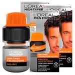 3x L'Oréal Men Expert One Twist All-in-One Semi-Permanent Colouring for Men Natural Light Brown Colour - 3 Semipermanent Colours