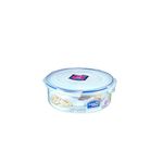 Lock & Lock Classics 1.6 L Round Food Container (Transparent) - Plastic