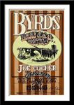 Tallenge - Byrds and Joe Cocker-Fillmore West 1969-Vintage Rock and Roll Music Concert Poster�-Large Poster Framed (Paper,18x24� inches, Multicolour)