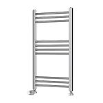 BPIL Heated Towel Rail Chrome Bathroom Ladder Radiator - Straight Heated Towel Rail Chrome Bathroom Ladder Radiator Including Thermostat Radiator Valve Straight, (800x500)