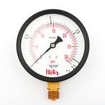 30psi (2 kg) pressure gauge 100mm (4inch) 3/8BSP (30psi (2.2kg))