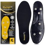 MagnetRX® Magnetic Inserts for Shoes – Effective Magnetic Shoe Inserts with Foot Magnets – Gel Comfort Magnetic Insoles for Men (Men’s: US 7-12 / EU 41-46)