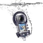 Housing Case Underwater for Insta360 ONE X3-164ft IPX8 Waterproof Camera Dive Case with Bracket, Durable Tempered Glass