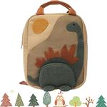 Cute Kids Backpack, Creative Cute Toddler Bag with Dinosaur Pattern, Adjustable Canvas Backpack Kids Generic