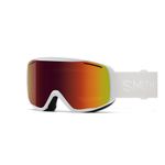 Smith Optics Rally Unisex Snow Winter Goggles - White, Red Sol-X Mirror