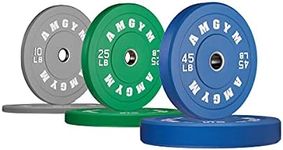 AMGYM Color Olympic Bumper Plate, W