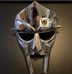 HISTORIC HANDICRAFT MF Doom Mask, Roman Gladiator Face Mask, medieval hand Forged Mask Mad-Villain Face Mask Helmet 18G Steel Face armour For Halloween