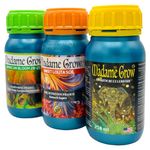 MADAME GROW - Organic Growth and Flowering Fertilizer - KIT BASIC 3PACK - (3x250ml)