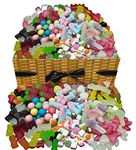 Retro Sweet Hamper 1.1KG Sweet Box With Favourite Candy Jelly Sweets, Cola Bottles, Fizzy Sweets And More