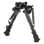 Zeadio Carbon Fiber Bipod with Quick Release Picatinny/Weaver Mount (6 to 9 Inches)