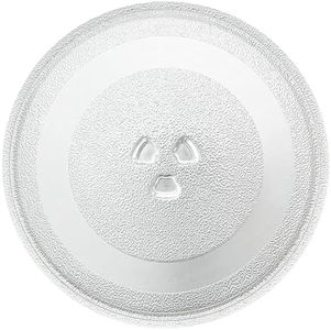 Spares2go Universal Glass Turntable Plate for DeLonghi AM820CXC AM925EBY Microwave Ovens (254mm)