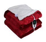 Warmland Diamond Range Digital Remote Electric Over Blanket/Bed Warmer| 60"X 90" - Single |1 to 12 Hr Auto/Manual Cutoff |Digital Display Temp Control|Shock Proof |5 Year Replacement Warranty - Rust