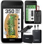 Garmin Approach G82 Portable Golf Launch Monitor & Premium GPS Handheld Bundle - Large Color Touchscreen, 43K Courses, Putting Stroke Length & Tempo with PlayBetter 5000mAh Charger & Hard Case