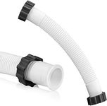 IDEASURE 11388 Pool Sand Filter Pump Hose, Compatible with Intex Pool Sand Filter Pumps & Saltwater Systems, 14 Inch Pool Sand Filter Interconnecting Hose for 26371CA 26371EH 28647EG