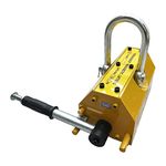 INTBUYING 1000KG/2200 LB Lifting Magnet Steel Magnetic Lifter Permanent Lift Magnets Crane Hoist Neodymium Magnet