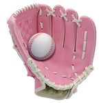 Baseball Glove for Kids Youth Adult, Softball Glove 9.5''-12.5'' for Training and Beginner, Baseball Mitt Left Hand Glove, Right Hand Throw